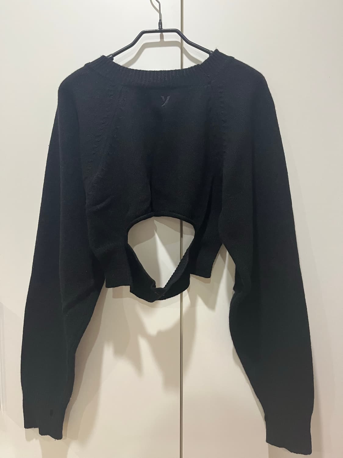 Yuse CASHMERE SIGNATURE BOLERO KNIT TOP 상품이미지8