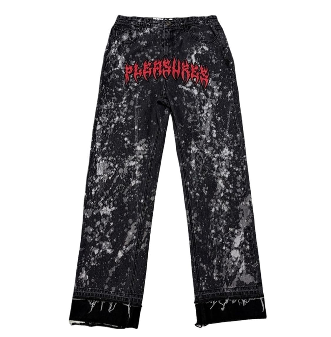 EXTRAORDINARY 스플래터 워싱 데님진 L 상품이미지1