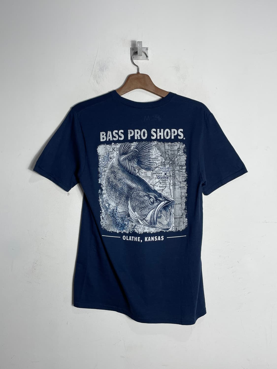 Bass Pro Shops 반팔 티셔츠 네이비 상품이미지3