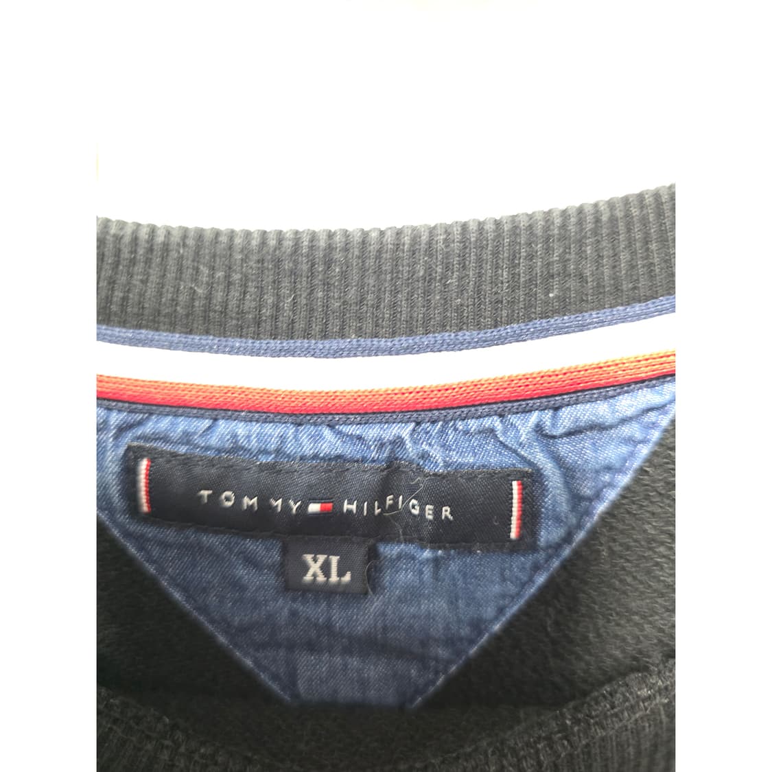 택포_ 타미힐피거 블랙 맨투맨 XL 상품이미지2