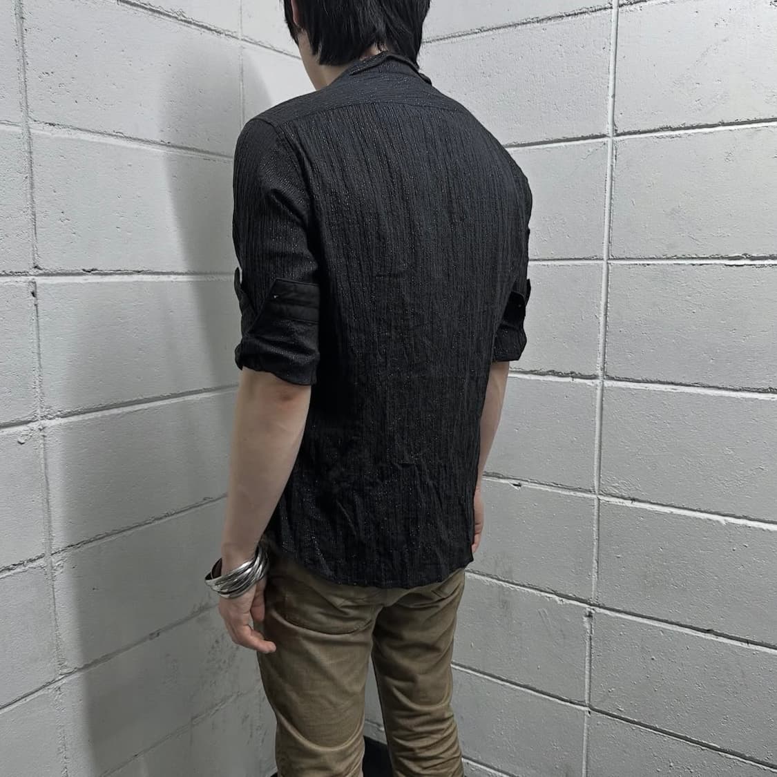 Nicole club glitter corduroy shirts 상품이미지4