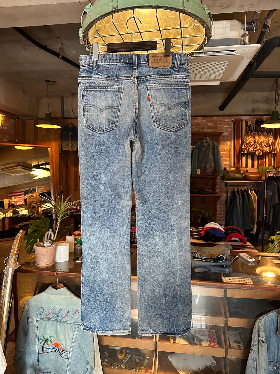 80s USA Levis 517 Boot Cut Denim Pants 상품이미지4