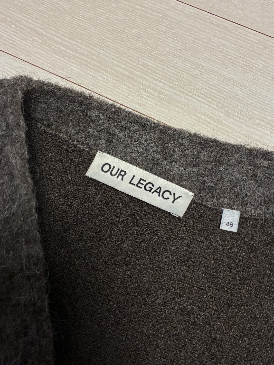 our legacy 알파카 가디건 상품이미지4