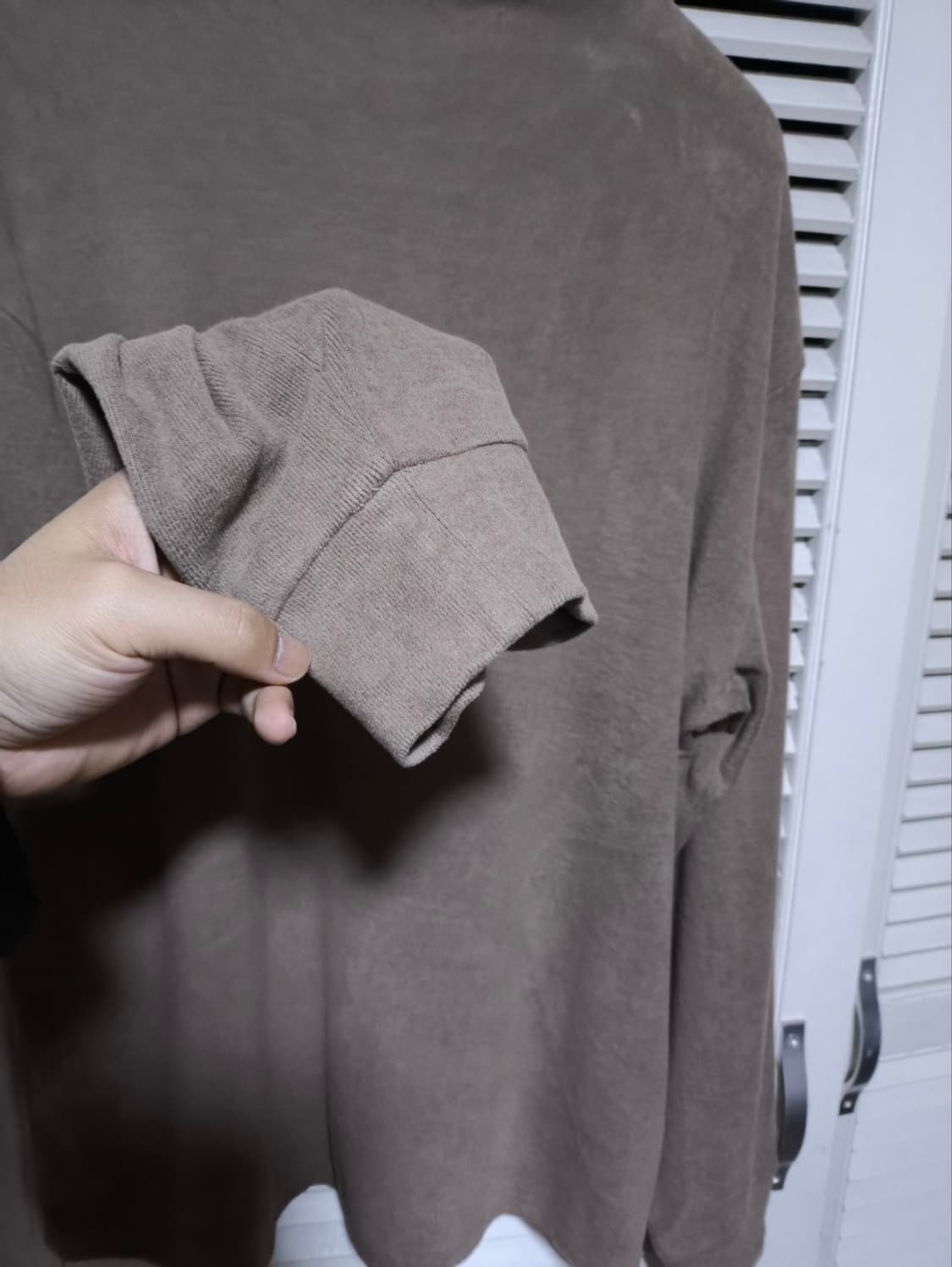 새거 2XL 빅사이즈 에잇세컨즈 폴라 목티 니트 상품이미지4