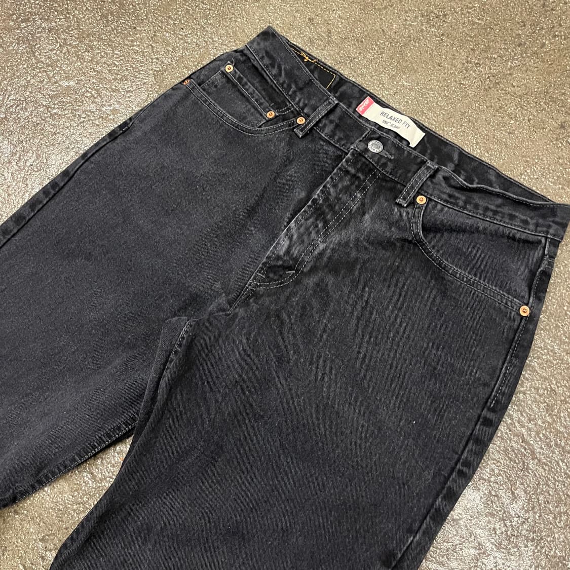 00s Levis550 블랙진 (31“) 상품이미지4