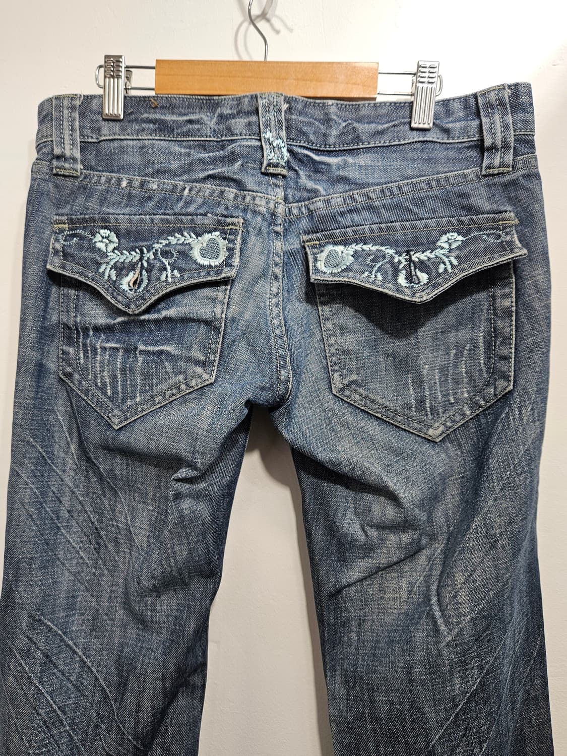 피쉬본 데님팬츠 28 상품이미지9