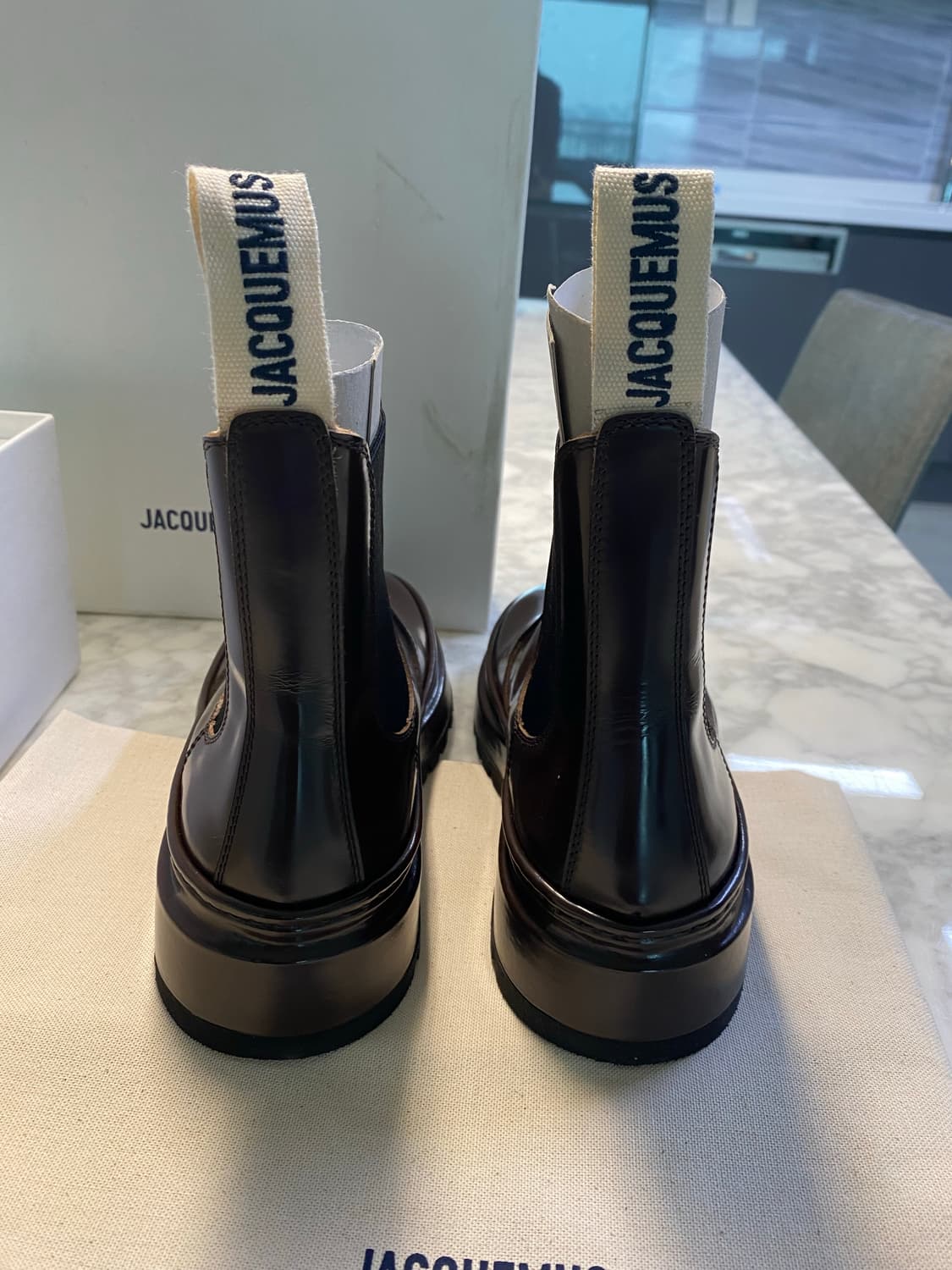 자크뮈스 첼시부츠 브라운37 상품이미지6