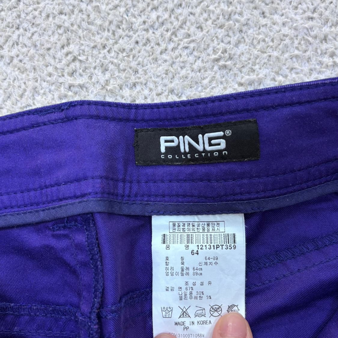 64 핑 여성 여름 골프웨어 팬츠 0602E 상품이미지3