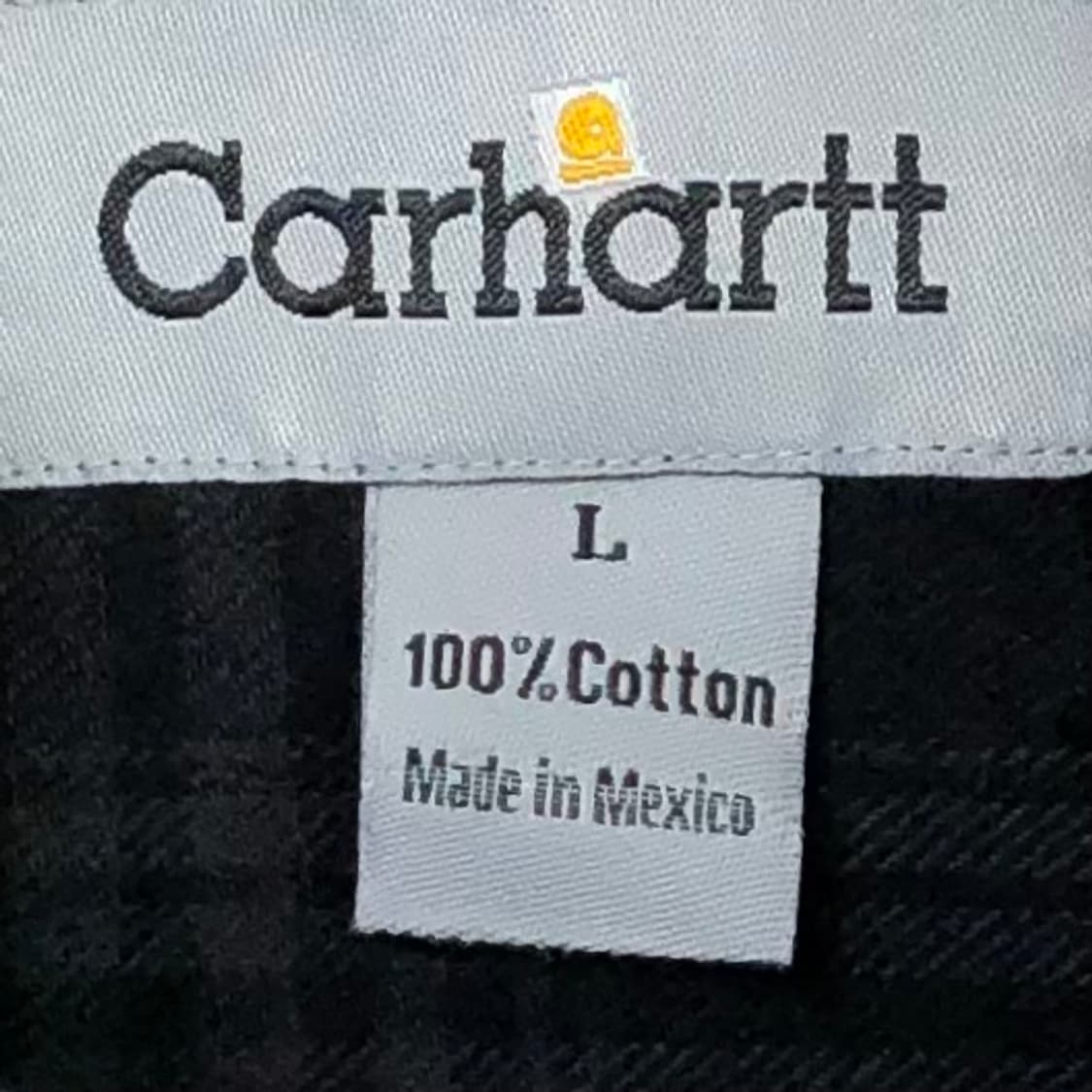 L 칼하트 체크 남방 상품이미지3