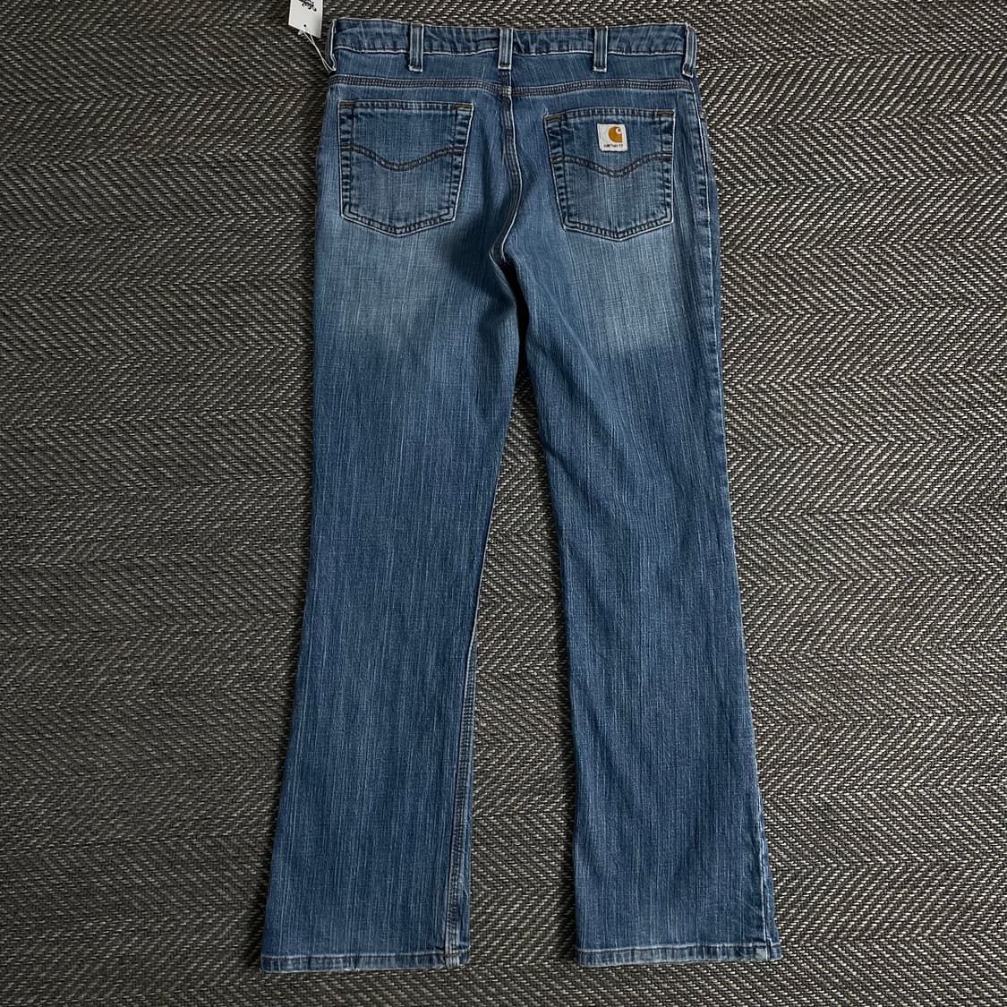 칼하트 오리지날 포켓 로고 데님 팬츠o 3238 상품이미지1
