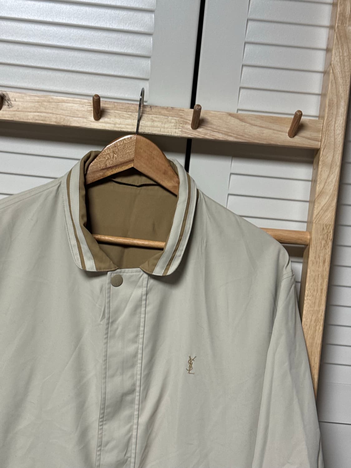 입생로랑 양면 블루종 자켓 상품이미지5