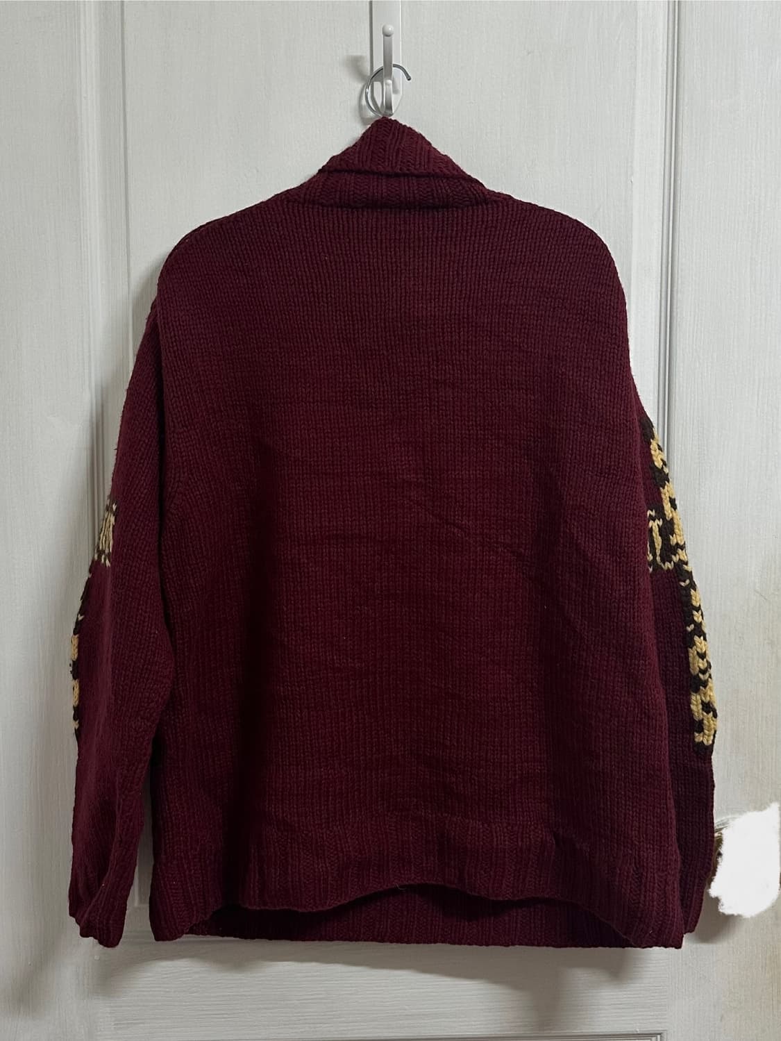 Beams 노르딕 코위찬 스웨터 울 100% 상품이미지2