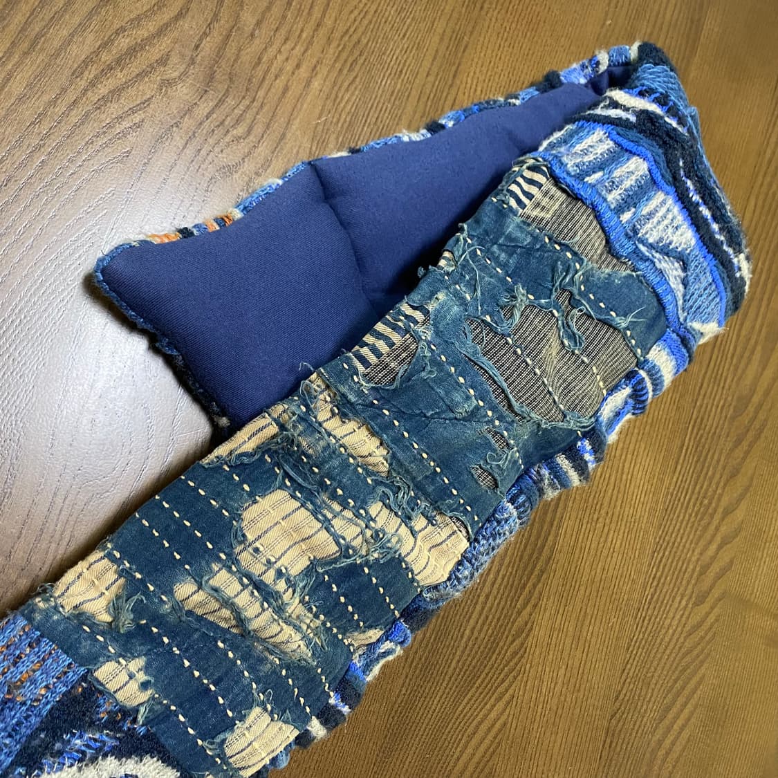 캐피탈 패치워크 보로 머플러 상품이미지7