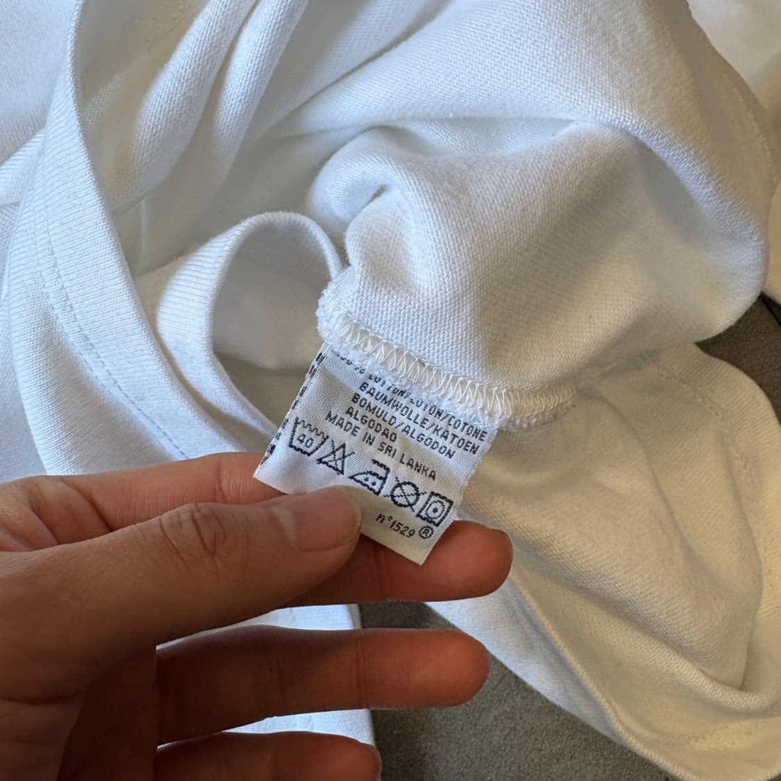 폴로 정품 화이트 럭비 티셔츠 상품이미지7