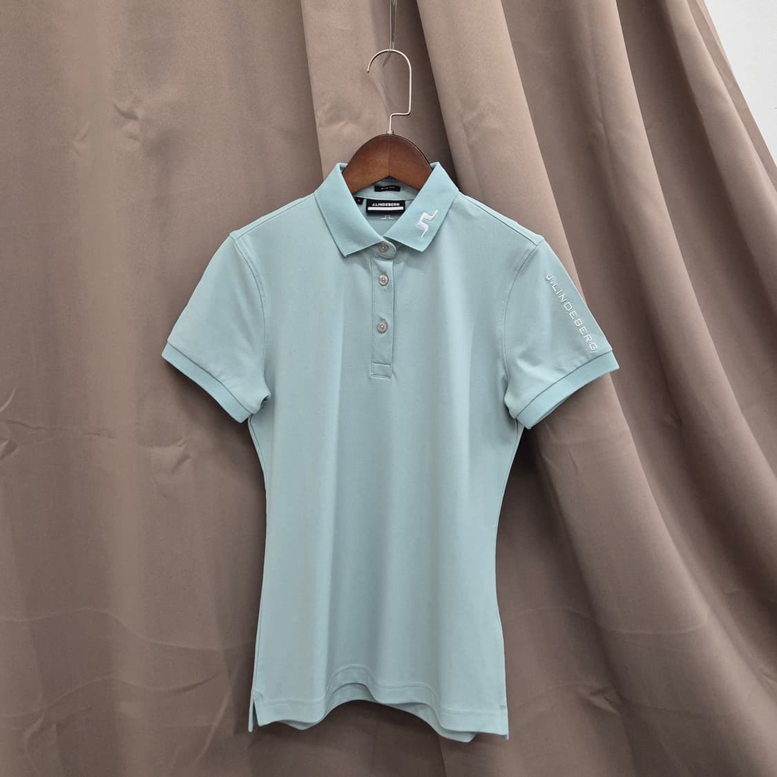 제이린드버그 스포츠 투어 테크 블루 헤이즈 폴로 셔츠 XS 상품이미지1