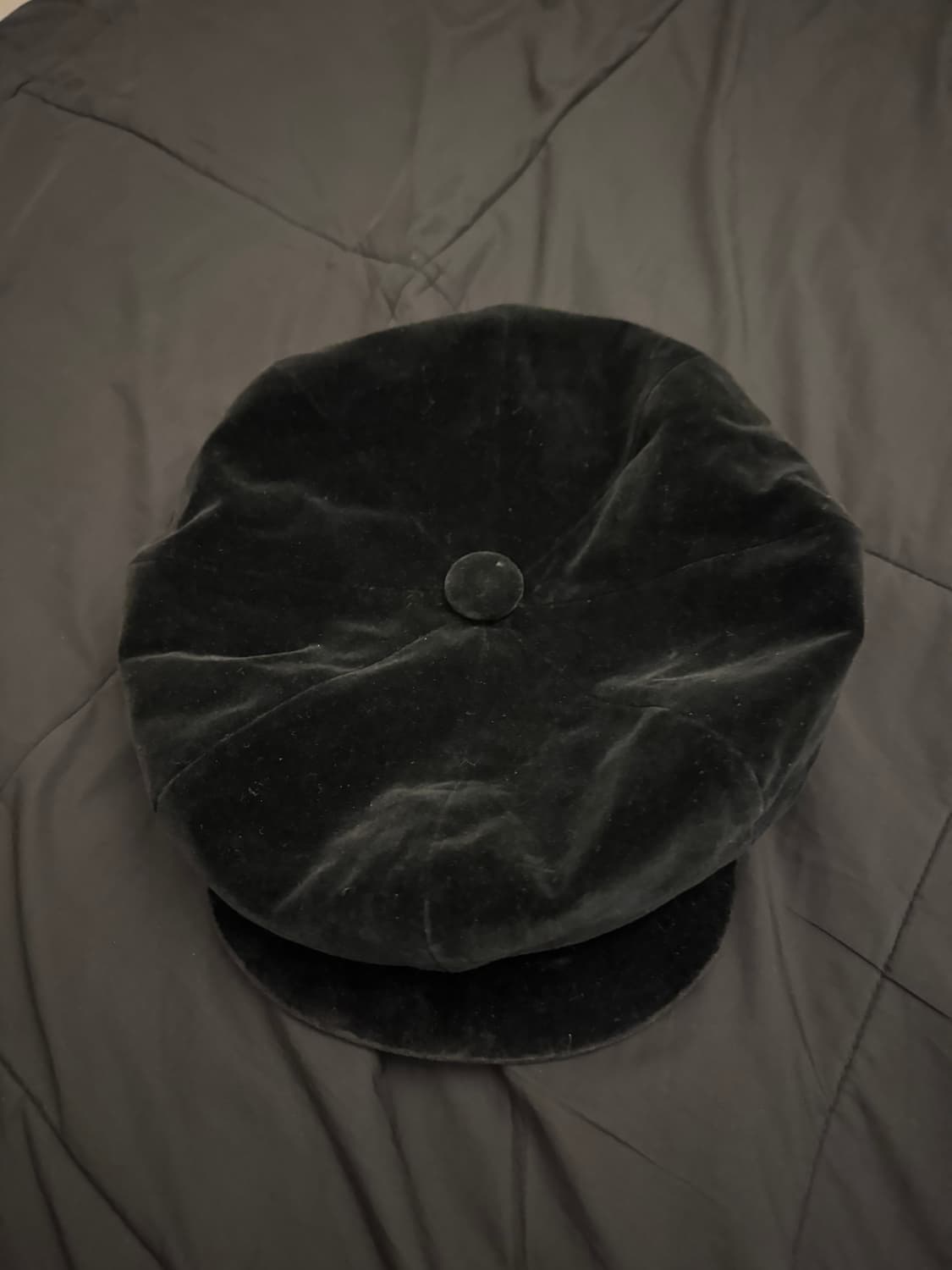 아메리칸 빈티지 벨벳 뉴스보이캡 상품이미지1