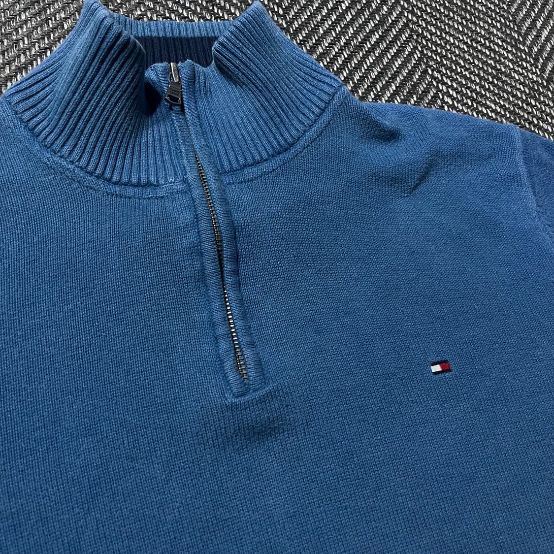 TOMMY HILFIGER 타미 니트 반집업 상품이미지3