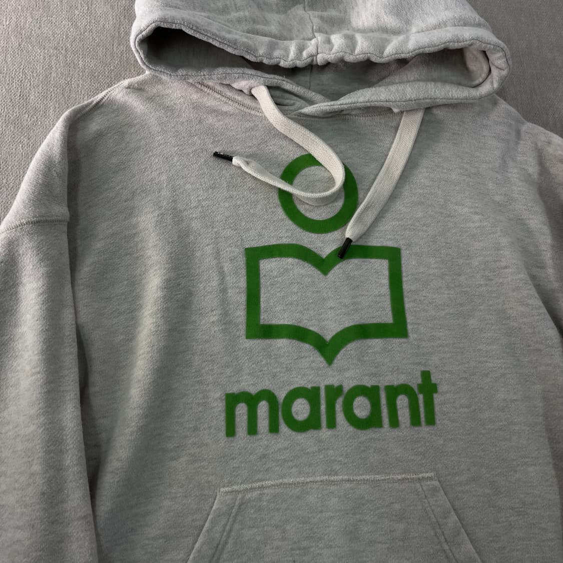 100 이자벨마랑 빅로고 후드티 상품이미지2