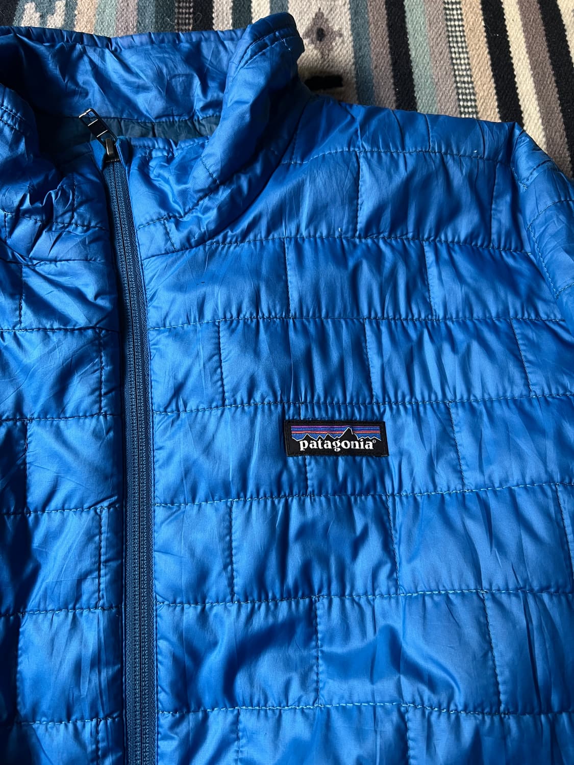 [L]파타고니아 블루 경량 패딩 상품이미지3