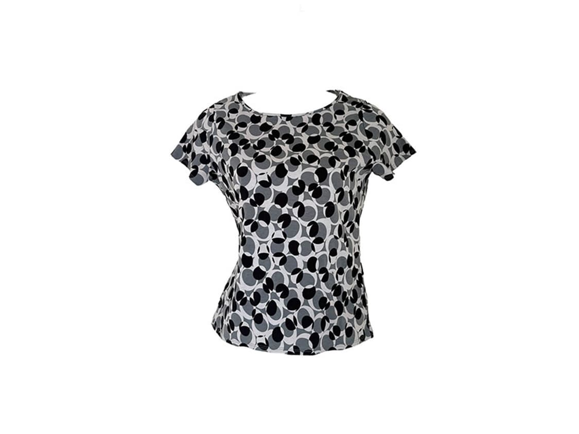 retro dot print top 상품이미지1
