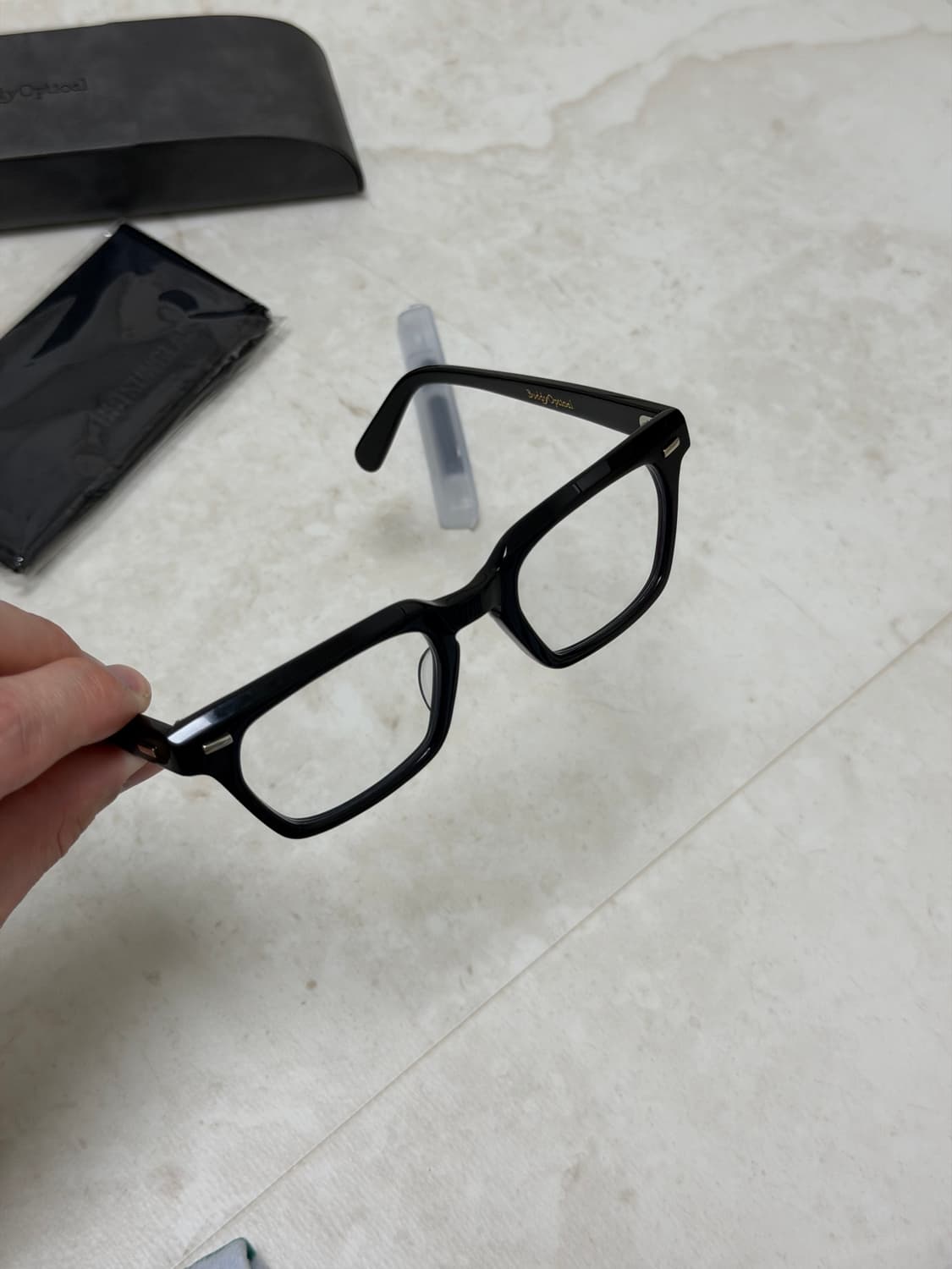 3월3일 구매한 버디옵티컬 스탠포드 안경 새제품 팝니다. 상품이미지8