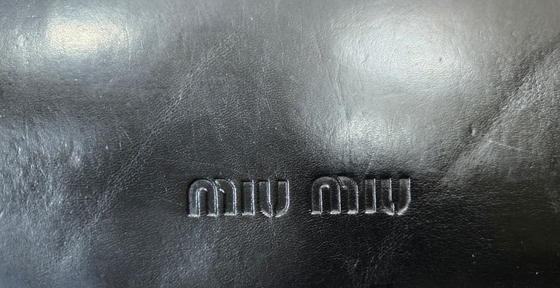 미우미우 웨스턴스타일 통가죽 서류가방 숄더백 상품이미지8