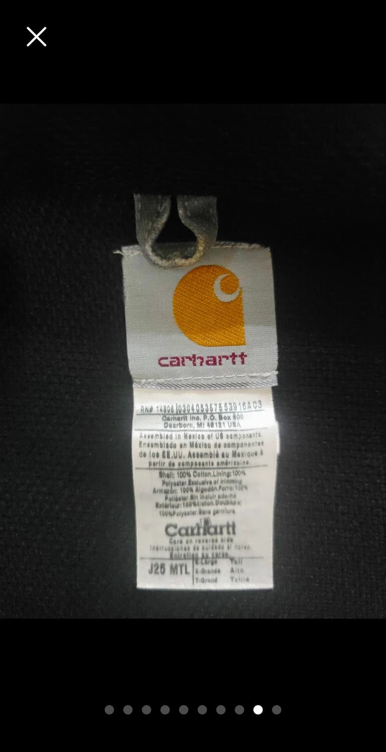 칼하트 J25 액티브 후드 자켓 그레이 엑스라지 상품이미지3