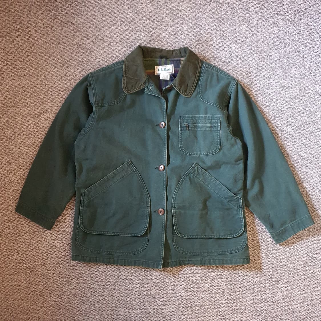 80s 엘엘빈 우먼 헌팅 쟈켓 no.52 상품이미지1