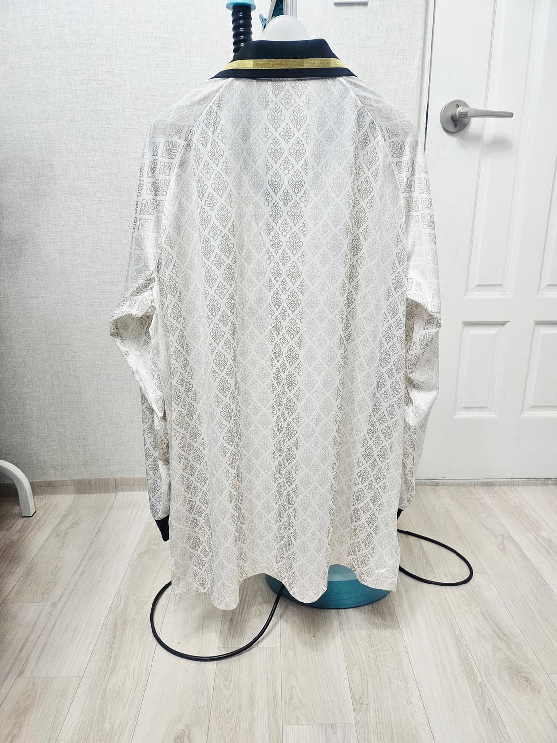 (105~110)XL☆초대장급☆ 아디다스 레트로스포츠크리켓 롱슬리브긴팔티 상품이미지7