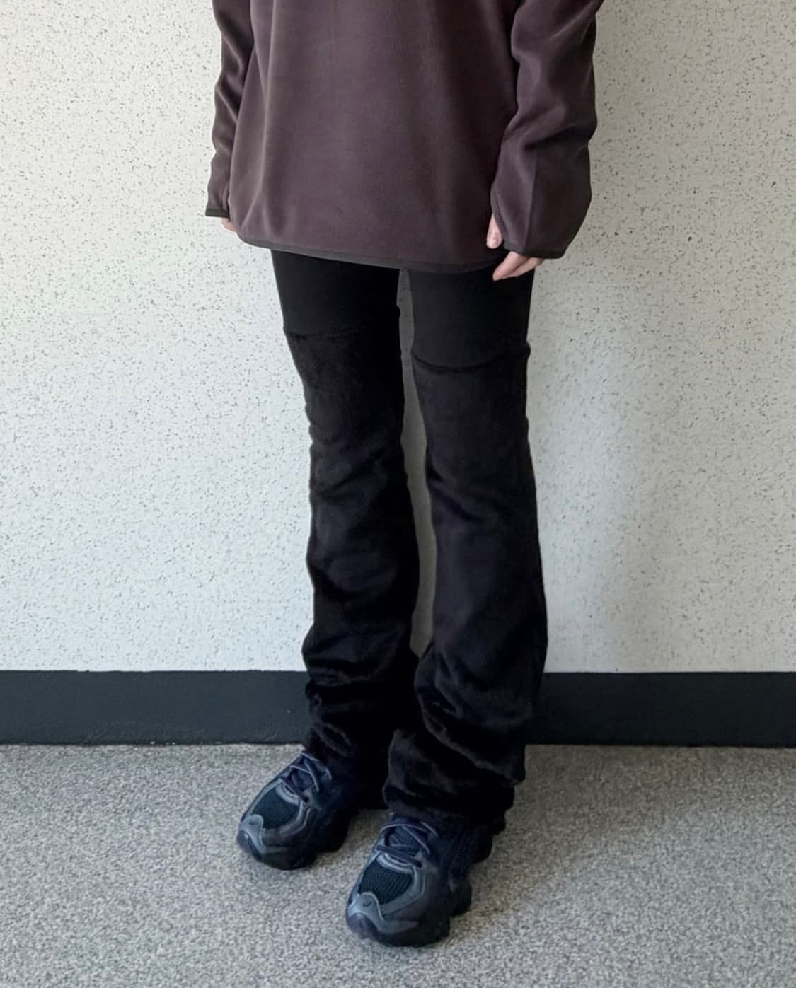 지초이 컴포트 레깅스 블랙 상품이미지1