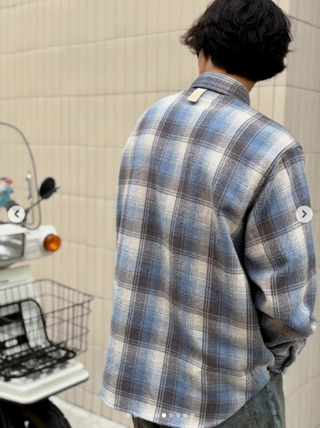 [46]cantate rough 플란넬 셔츠 칸타테 상품이미지5