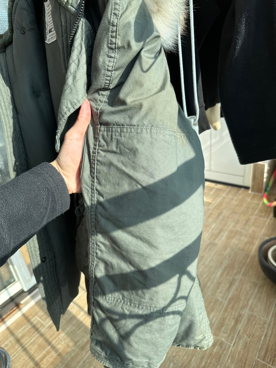 미군 오리지널 N3B파카 미디움 M 상품이미지4