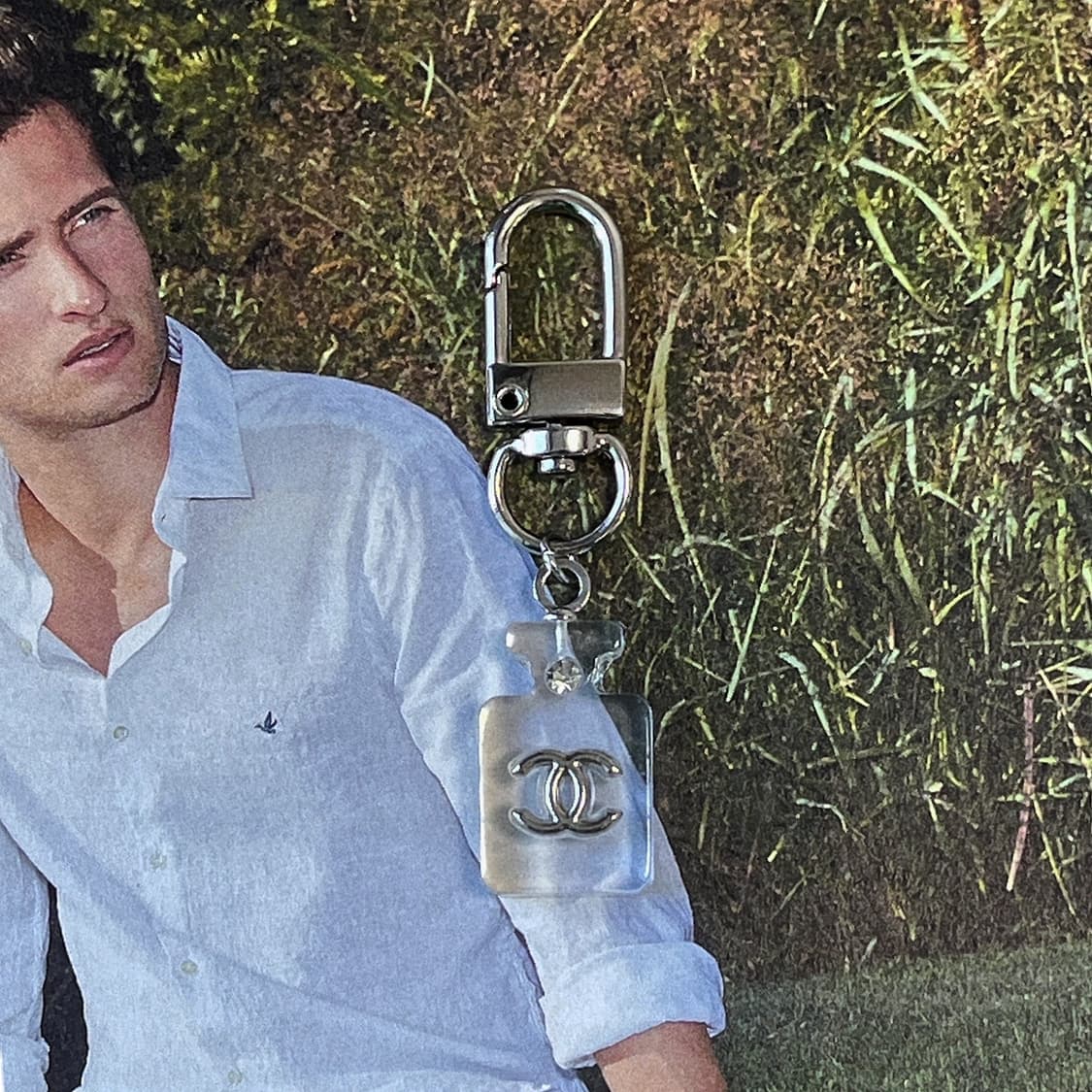 샤넬 No.5 퍼퓸 투명 키링 상품이미지1