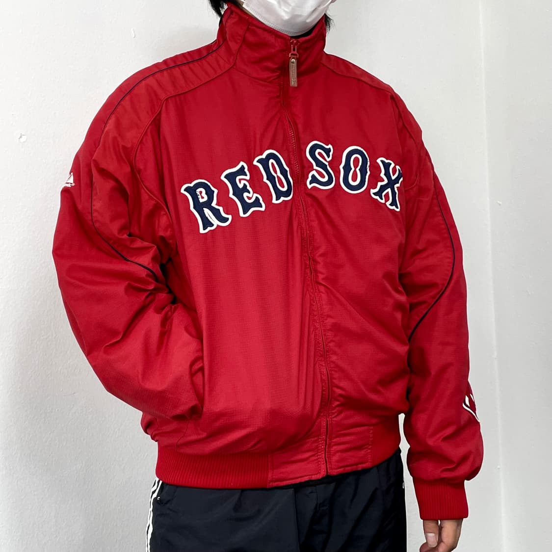 M(XL) 마제스틱 보스턴 레드삭스 바시티 자켓 상품이미지2