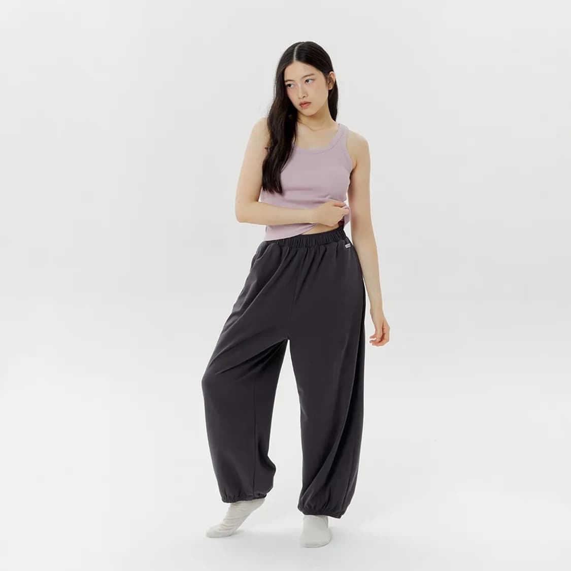 무브웜 콘트라스트 팬츠 나이트그레이 M 상품이미지1