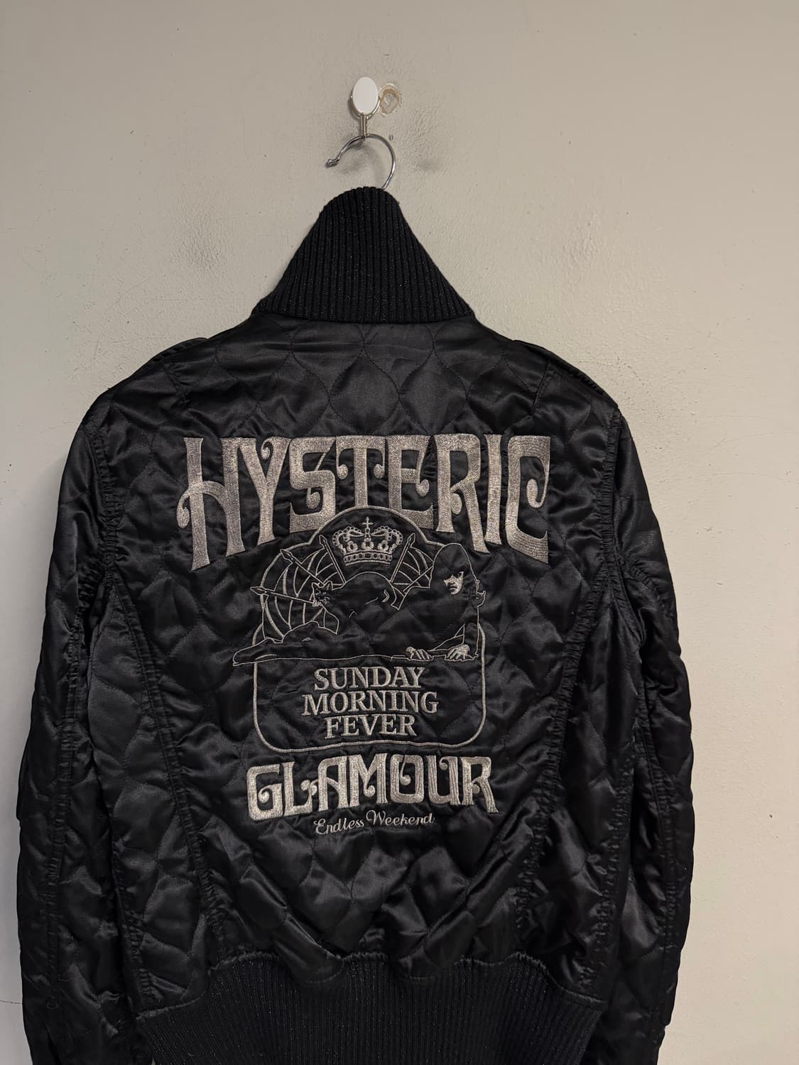 Hysteric glamour quilting bomber  상품이미지2
