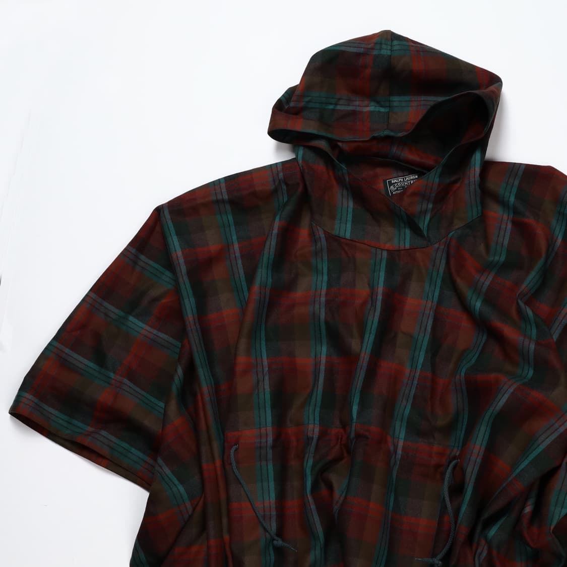 폴로 컨츄리 타탄체크 빅 케이프  상품이미지2