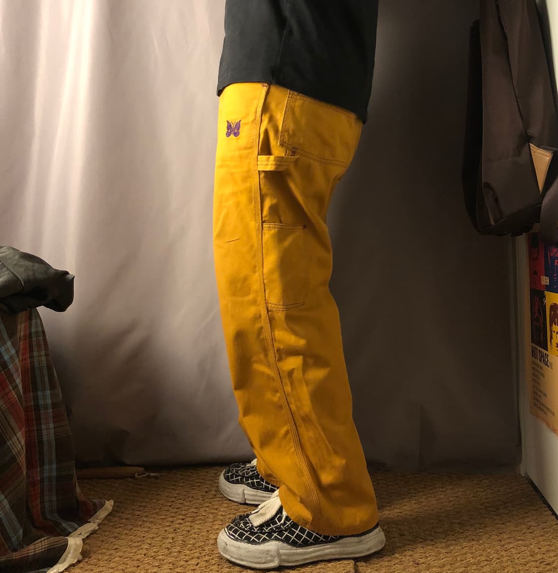 니들스 스미스 워크팬츠 오렌지 상품이미지3