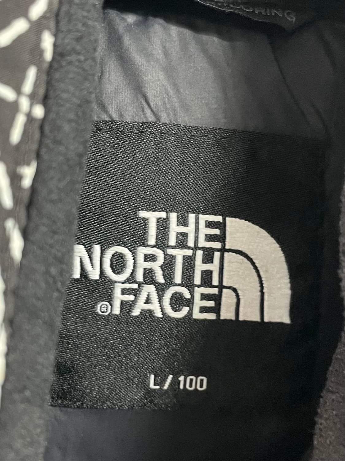 노스페이스 블랙 페이즐리 눕시 다운 패딩 (on.438)   상품이미지5