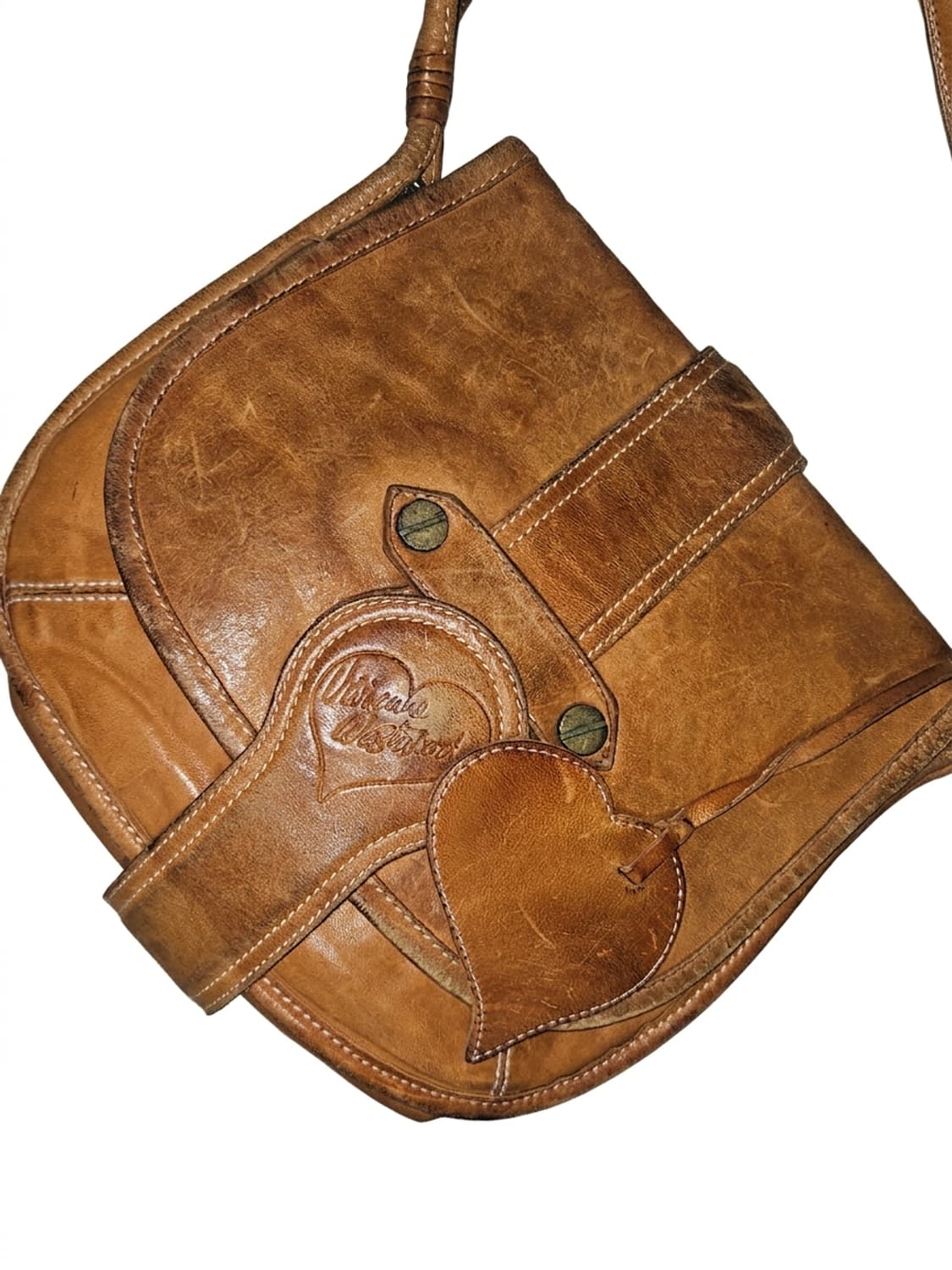 급처분)비비안웨스트우드 레더 크로스백 상품이미지2