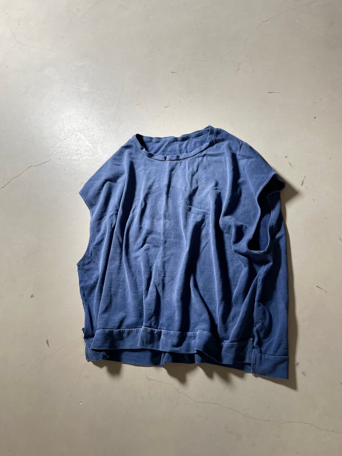 Kz Atelier Sleeveless Sweat Top vest  상품이미지1