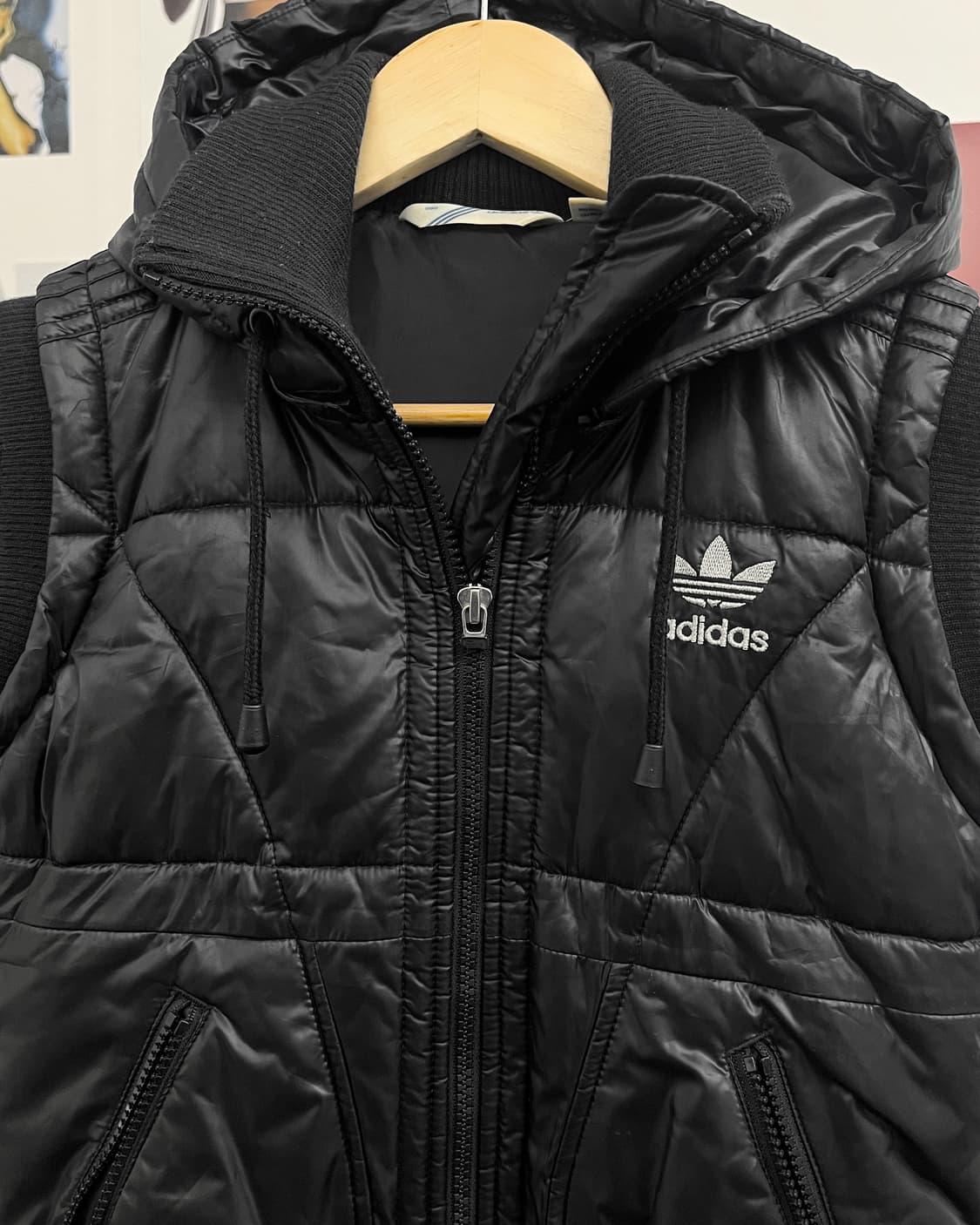 아디다스 00s 유광 글로시 패딩 베스트 상품이미지6