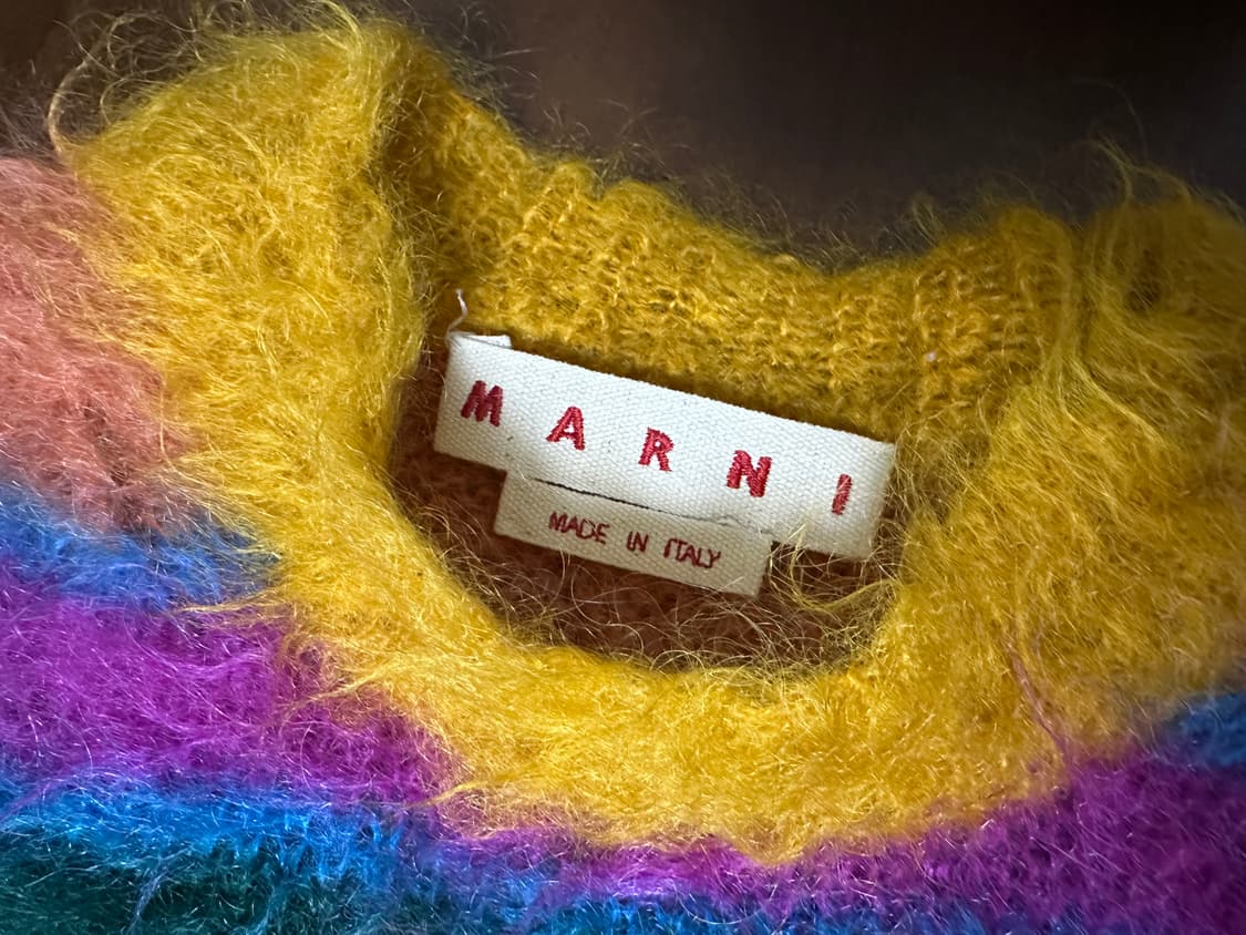 박재범, 송강 착용 마르니 모헤어 스트라이프 니트 48 상품이미지4