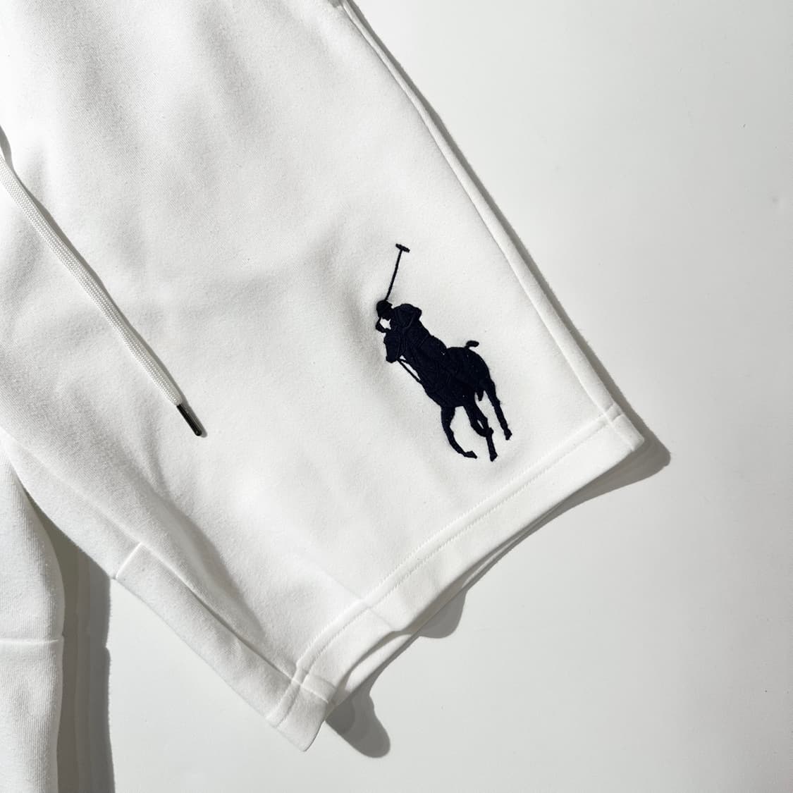 폴로 랄프로렌 빅포니 스웨트 밴딩 하프 팬츠 반바지 (신형QR) 상품이미지3