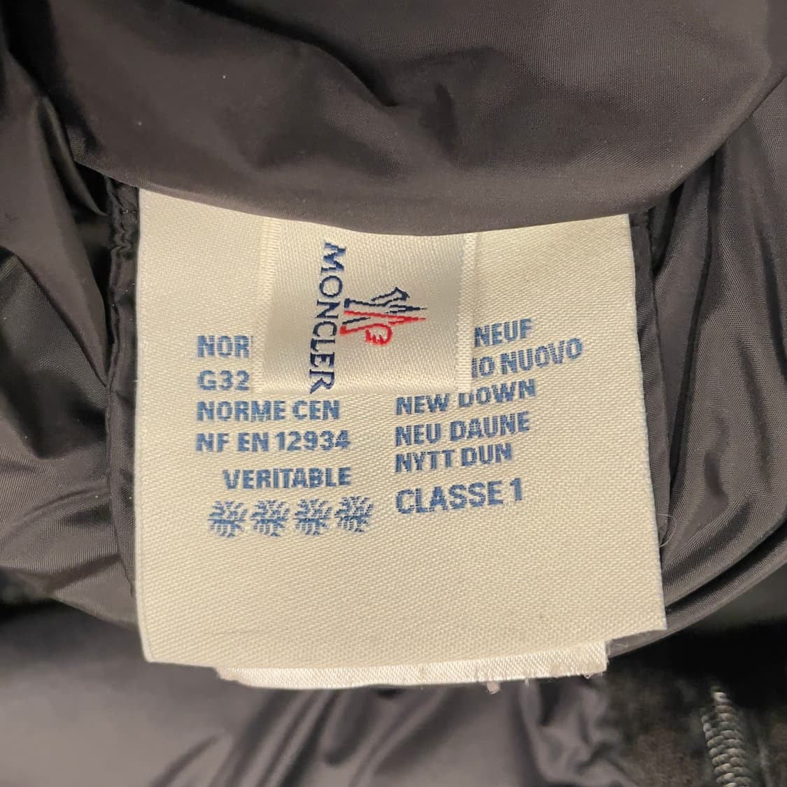 몽클레르 (우먼) 난테스퍼 블랙 롱 패딩 상품이미지7