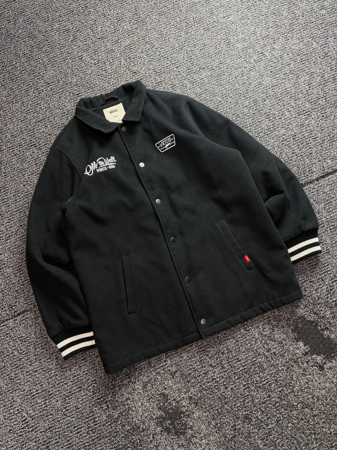 반스 올드스쿨 울 바시티 스타디움 자켓 3215 상품이미지1