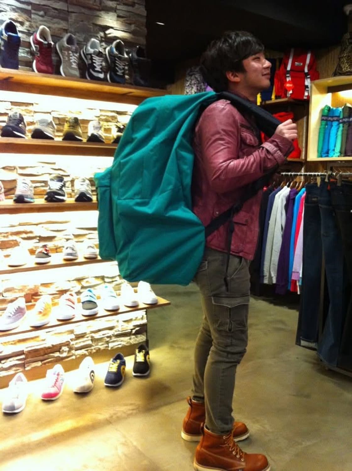 잔스포츠 초대형 울트라 자이언트 빅 백팩 황정음 개리 상품이미지4