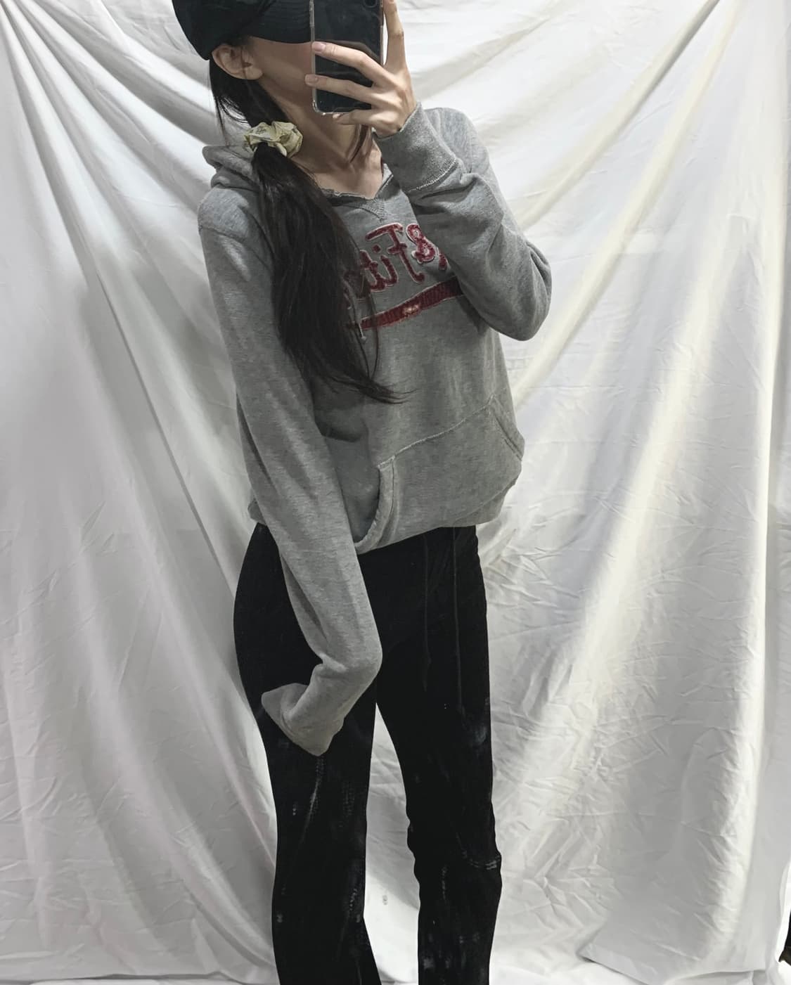 아베크롬비 후드티 , 그레이,L 상품이미지1