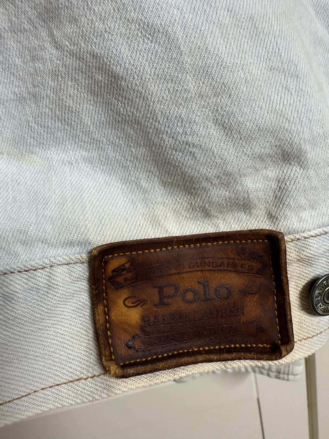 [L] 폴로 던가리 자켓 made in usa 90s 칸예 상품이미지5