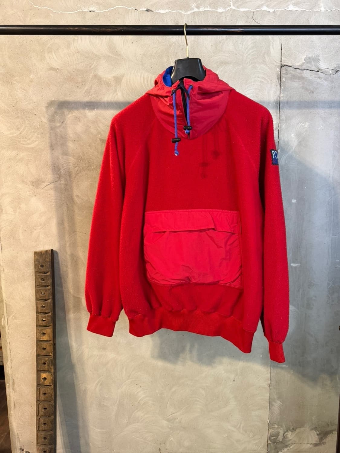 폴로 랄프로렌 하이테크 플리스 아노락 파카 105 아카이브 상품이미지4